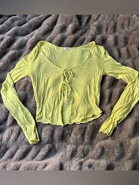 Garage Front-tie Cardigan